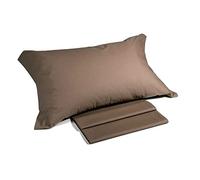 Caleffi - Double Bed Set with Double Bed Sheets 100% Cotton 240 x 285 cm, Double Fitted Sheet 180 x 200 cm for Mattress 28 cm High, 2 Pillow Cases for Bed 50 x 80 cm