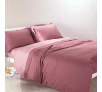 Caleffi Double Duvet Cover Bicolor Pink Cotton - 69652