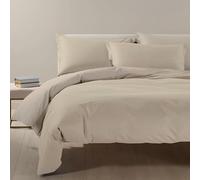 Caleffi - Duvet Cover Set Bicolor Solid Color Double Natural