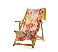 Caleffi Haiti Beach Towel, Cotton, Orange, CM. 90X200, 1003408, Caleffi