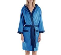 Caleffi Men's Tecno Bicolor Hooded Bathrobe (pack of 1)