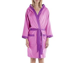 Caleffi Microfibre Bathrobe Cyclamen Tecno bicolor - 00564