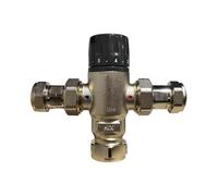 Caleffi Mixcal 22mm Thermostatic Mixing Valve 521122