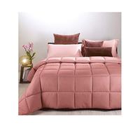 Caleffi - Modern Plain Single Pink Quilt
