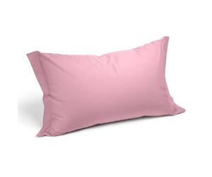 Caleffi - Plain 100% Cotton Cushion Cover - Standard Pink