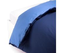 Caleffi - Plain Cotton Duvet Cover Bag Single Blue