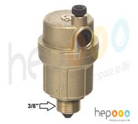 Automatic Bottle Air Vent HW CW 15mm, 1/2", 3/8" also Suitable Low Loss Header