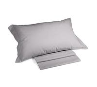 Caleffi - Single Bed Set in 100% Cotton Composed of Single Bed Sheets 160 x 285 cm + 1 Fitted Sheet with Single Fitted Sheet 90 x 200 cm for Mattress 28 cm High + 1 Pillow Case 50 x 80 cm
