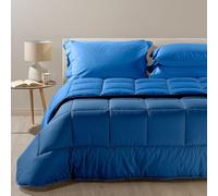 Caleffi Single Quilt Bicolor Blue - Single (170 x 265 cm)