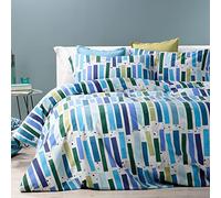 Caleffi - Smit Modern Double Duvet Cover Set Blue