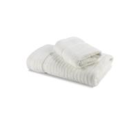 Caleffi Stripe Guest Towel, Cotton, Cream, Standard, 73856
