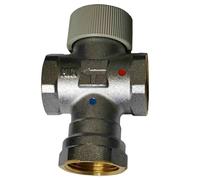 Caleffi Thermostatic Adjustable Mixer, 1'' 40/60°C
