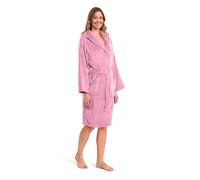 Caleffi Unisex Bathrobe With Hood Bathrobe for Adults, Women, Men, Unisex with Hood, Soft Sponge Hydrophilic Cotton 450Gsm, Washable Ib Washing Machine 40°, Dryer, Size 1009872 (pack of 1)