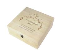 CalEli Gifts Personalised Eid and Ramadan Wooden Keepsake Box