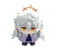 CALEMBOU Anime Plush Keychain, 4" Cute Chibi Plush Figure Key chain Pendant for Backpack, Kafka Herta Plush for HSR Fans, Sunday, One Size