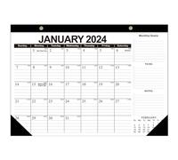 Calendar 2024-2025 17x12in 18 Month Large Wall Calendar from Jan. 2024 - June 2025 Monthly Planner Month to View with Hanging Hook for Home Office Style 1Wall -