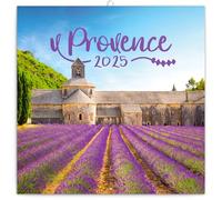 Calendar 2024-2025, Provence Wall Calendar, Monthly Calendar, 16 Month Hanging Calendar Sep 2024 - Dec 2025, 12x12 in.