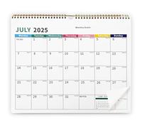 Calendar 2025-2026 Large Family Wall Calendar 2025-2026 Month to View Academic Year Wall Planner from Jul.25 - Dec. 26, 18 Month Calendars 2025/26 UK,37 x 29 cm,Thick Paper,Enough Writing Space