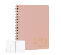 Calendar 2025-2026 Planner | Aesthetic Monthly Planner And Notebook | Concise Smooth Schedule Organizer Journal for Home School, Task Check List Academic