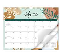 Calendar 2025-2026 - Wall Planner 18 Months to View from July 2025 - December 2026, 2025-2026 Calendar, 37 x 29 cm, Julian Dates, Holidays, Large blocks