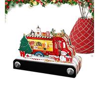 Calendar 2025, Clock Calendar 2025, Notepad Christmas 3D abbreviated calendar maximizes visual ink to keep the joy of sculpting for Christmas Desktop Decoration