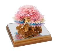 Calendar 2025 | Time Piece Calendar 2025 | Funny Colourful Treehouse Tear Off Desk Calendar | Notepad Art Memo Pad Paper Carving Art Calendar | Calendar For Home Offices Decor