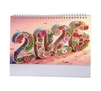 Calendar 2026, 2 in 1 Desk Calendar Desk (A) Office Decoration Ornament for Home