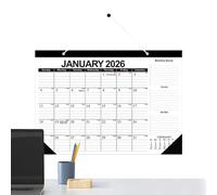 Calendar 2026-2027 | 18 Month Monthly Planner | Diary with Note Area for Fridge Home Office Desk Travel Wedding Party Birthday Family Friends for Various Uses