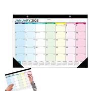 Calendar 2026-2027 - 18 Sheets, 18 Month Planning Calendar, Extended Date Coverage | Long-Term Readability Decorative Home Planning Accessory for Rental Companies Dormitory Class