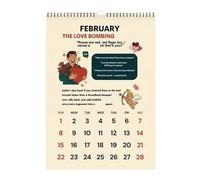 Calendar 2026 2027 Spiral Bound Organizer Monthly Wall Calendar For Home Apartment Living Room Bedroom Study Art Studio Friends And Family Planning Organization