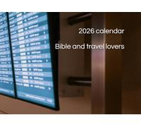 Calendar 2026, Bible and Travel Lovers, Bible Verses with Lovely Photos