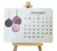 Calendar 2026 - Desk Calendar 2026 Uk,Standing ，Twin-Wire Binding, Large Unruled Blocks For Dormitory Dating Hotel Apartment