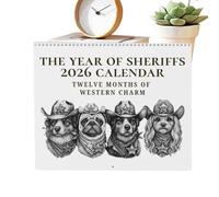 Calendar 2026 - Monthly Planner Decorative - Wall Calendar from January to December - For Home, Family, School, Office and