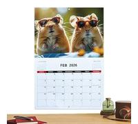 Calendar 2026 | Monthly Planner Thick Paper | Large Hanging Monthly Wall Calendars | for Planning Office School Classroom Dorm Room Home