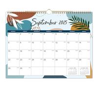 Calendar 2026 - Wall Planner 18 Months to View from July 2025 - December 2026, 2026 Calendar, 37 x 29 cm, Julian Dates, Holidays, Large blocks