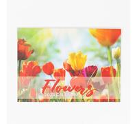 Calendar 2026 Wildflowers - UK Flower Photography, Meadow Blooms & Garden Flowers - Month to View Wall Planner, A3 When Open - Premium 170gsm Paper