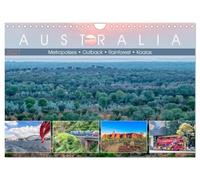 Calendar 2027 · Australia - Metropolises • Outback • Rainforest • Koalas | Unique landscapes and fascinating metropolises of the 5th continent · DIN A4 Landscape · CALVENDO Wall Calendar