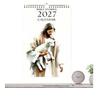 Calendar 2027 Christian Bible Stories January-December 2027