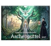 Calendar 2027 · Grimm's Fairy Tales: Cinderella | Cinderella: A Year Full of Magical Moments · DIN A4 Landscape · CALVENDO Wall Calendar