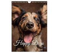 Calendar 2027 · Happy Dogs | A whole year full of happiness on four paws · DIN A4 Portrait · CALVENDO Wall Calendar