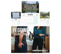 Calendar 2027 Joke Pegging - A3 Month to View, features 12 Detailed Images of Pegging Out Washing - Funny, Gag, Great Gift for Birthdays, Secret Santa Christmas Stocking Present