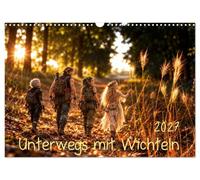 Calendar 2027 · On the Road with Elves | Four elves, enchanting walks, and a heartwarming journey through the magic of… · DIN A3 Landscape · CALVENDO Wall Calendar