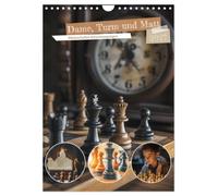 Calendar 2027 · Queen, Rook, and Checkmate | Chess is a fascinating world where strategic thinking, tactics, and mental… · DIN A4 Portrait · CALVENDO Wall Calendar