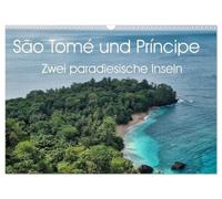 Calendar 2027 · São Tomé and Príncipe-two paradise islands | Nestled between jungles and secluded beaches, the two islands dream of a world… · DIN A3 Landscape · CALVENDO Wall Calendar