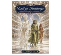 Calendar 2027 · Star Queen Pageant | Contestants from distant worlds compete for the Galactic Crown · DIN A4 Portrait · CALVENDO Wall Calendar