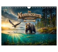 Calendar 2027 · The Food Chain - Hunters and Prey | A spectacular journey through the food chain, from the tiniest creatures to the… · DIN A4 Landscape · CALVENDO Wall Calendar