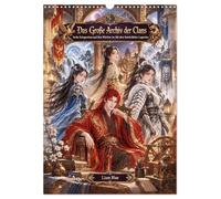 Calendar 2027 · The Great Arc e of the Clans | Six warrior clans and their guardians, inspired by ancient Far Eastern legends · DIN A3 Portrait · CALVENDO Wall Calendar