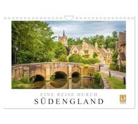 Calendar 2027 · US Version · A journey through southern England | A selection of the most beautiful motifs from the south of England · 12" × 8" Landscape · CALVENDO Wall Calendar