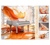 Calendar 2027 · US Version · Abstract instruments | Abstruse instruments are tools or that do not exist in physical form… · 17" × 12" Landscape · CALVENDO Wall Calendar