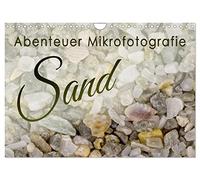 Calendar 2027 · US Version · Adventure microphotography sand | Discover the small wonders of nature through the art of microphotography · 12" × 8" Landscape · CALVENDO Wall Calendar